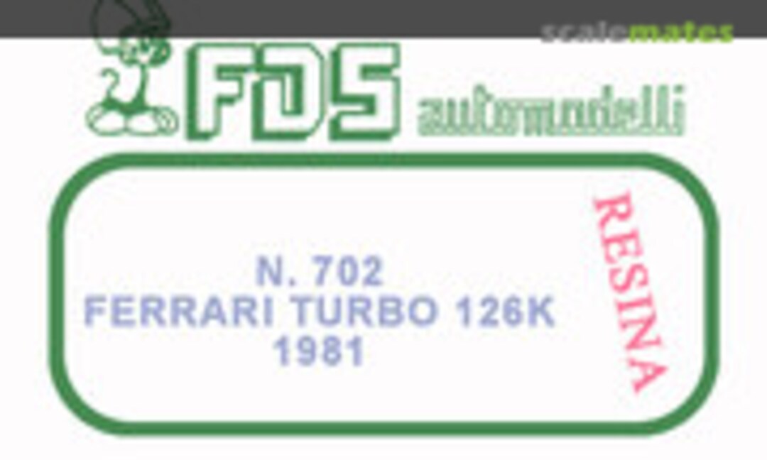 1:43 Ferrari 126CK (FDS 702)