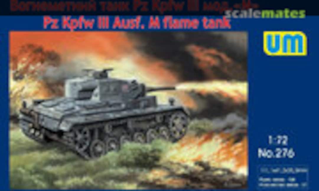 1:72 Sd.Kfz. 141/3 Panzerkampfwagen III (Flamm) (UM  276)