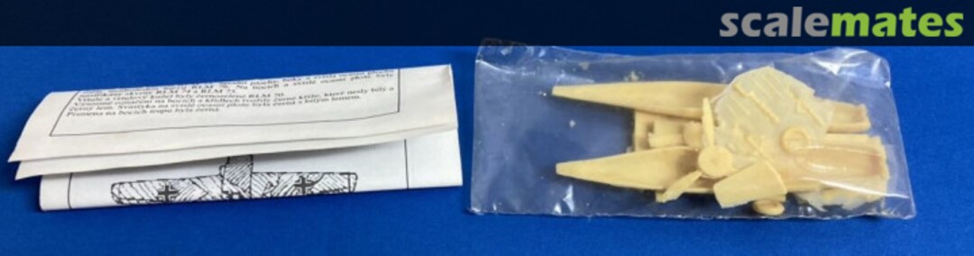 Contents Messerschmitt Me 309 V1  Epoxidovy Models