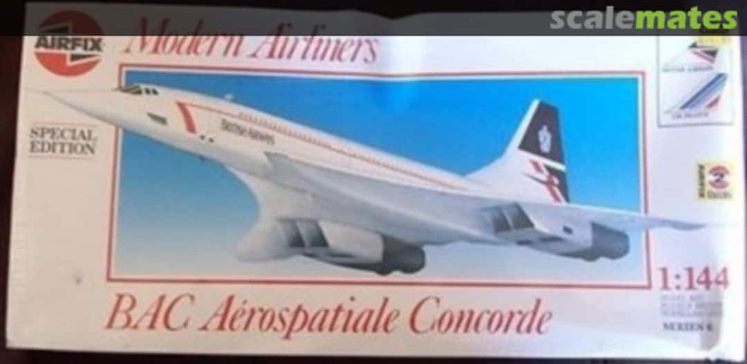 Boxart BAC Aerospatiale Concorde 06181 Airfix Boxart BAC Aerospatiale Concorde 06181 Airfix