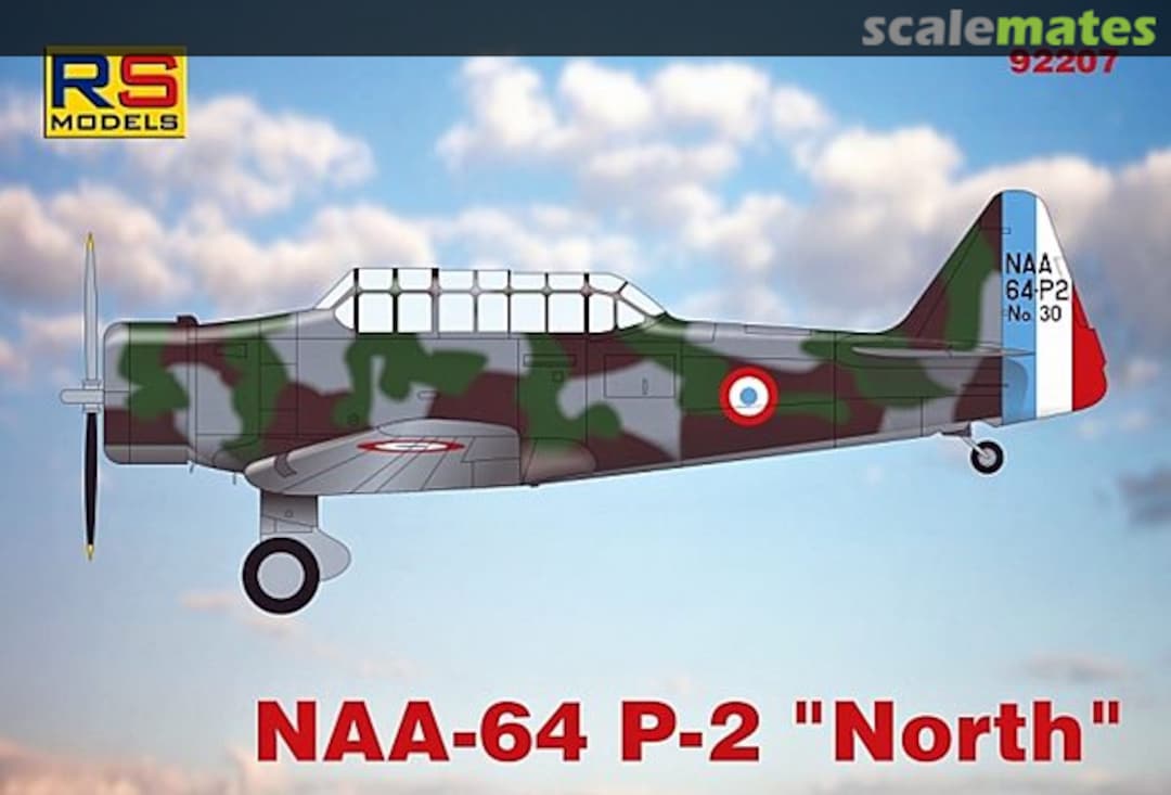Boxart NAA-64 P-2 "North" 92207 RS Models Boxart NAA-64 P-2 "North" 92207 RS Models