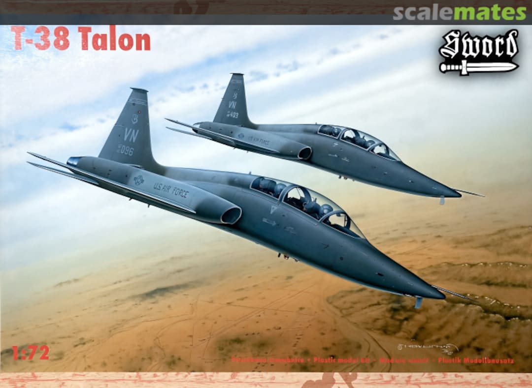 Boxart T-38 Talon SW72023 Sword Boxart T-38 Talon SW72023 Sword