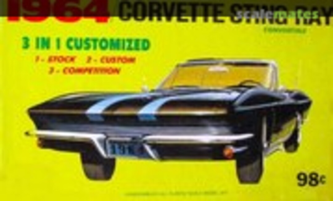 1:24 1964 Corvette Sting Ray (Palmer Plastics 6402)