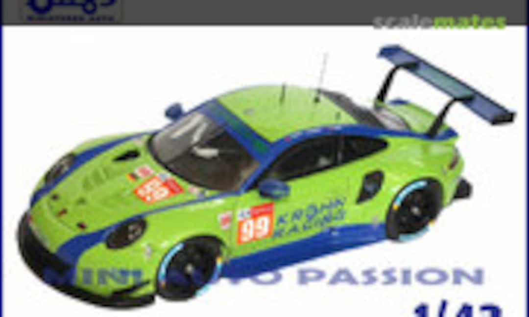 1:43 Porsche 991 RSR &quot;KROHN RACING&quot; (JPS Miniatures Auto KP423)