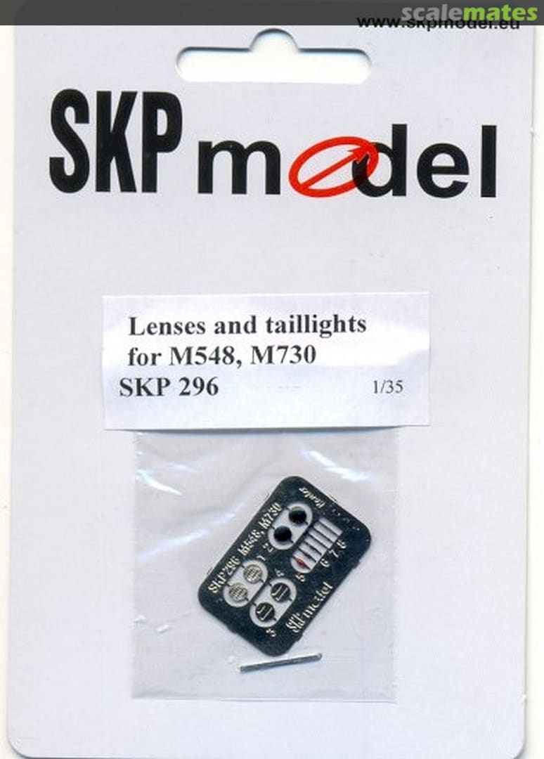 Boxart Lights & Reflectors for M548 & M730 SKP 296 SKP model