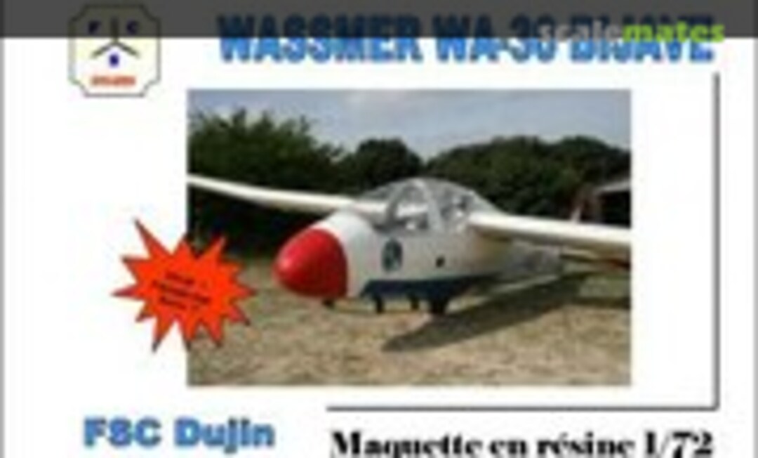 1:72 Wassmer WA-30 Bijave (FSC Dujin FSC 804) FSC 804