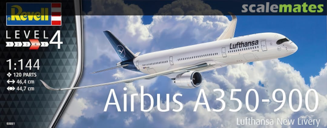 Boxart Airbus A350-900 03881 Revell Boxart Airbus A350-900 03881 Revell