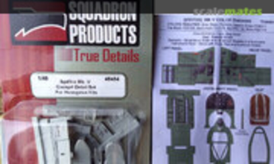 1:48 Spitfire Mk. V Cockpit Detail Set (True Details 48484)