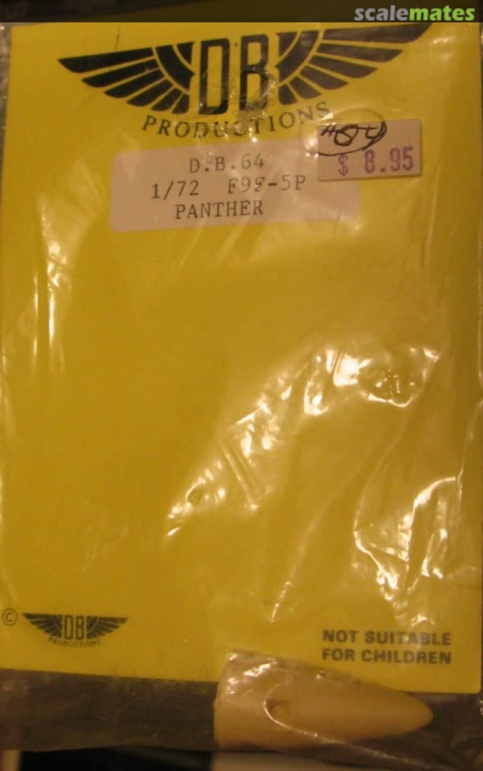 Boxart F9F-5P Panther Nose DB64 DB Productions