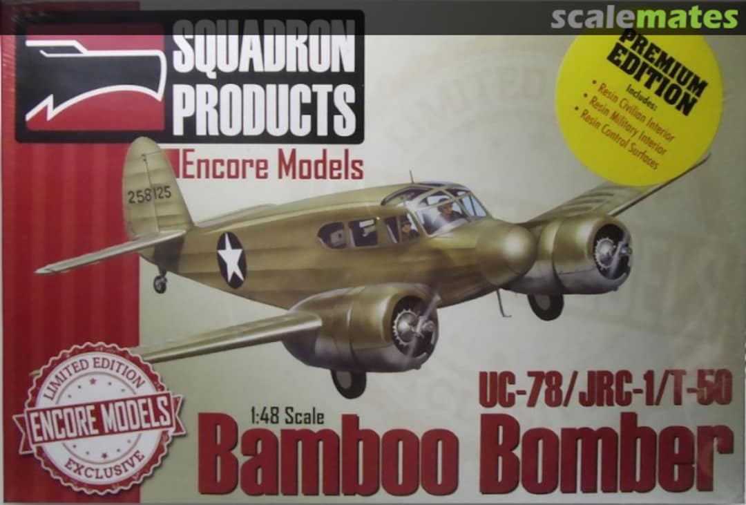 Boxart UC-78 JRC-1 T-50 Bamboo Bomber (Premium Edition) 48108 Encore Models