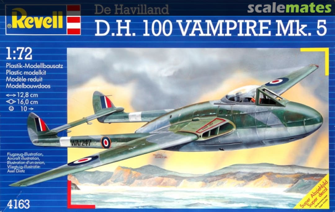 Boxart de Havilland Vampire FB.5 03993 Revell