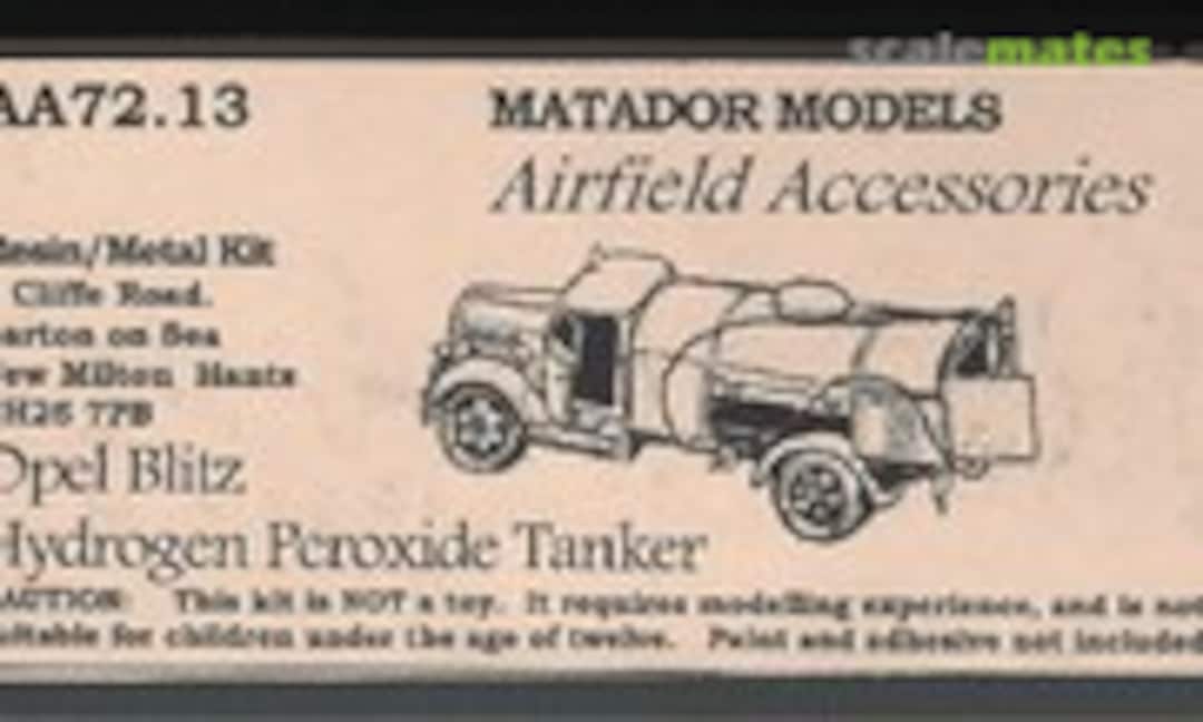 Opel Blitz Hydrogen Peroxide Tanker (Matador Models AA72.13)