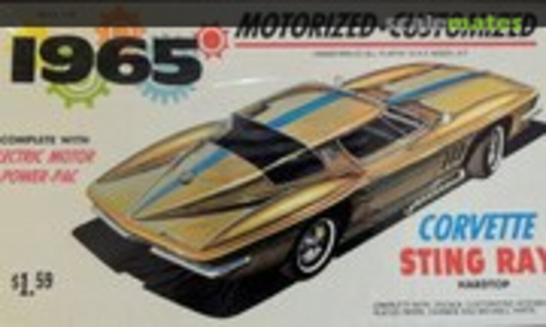 1:24 1965 Corvette Sting Ray Hardtop (Palmer Plastics M653)