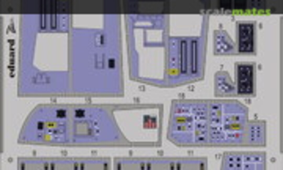 1:32 EF 2000 Two-seater interior (Eduard 33060)