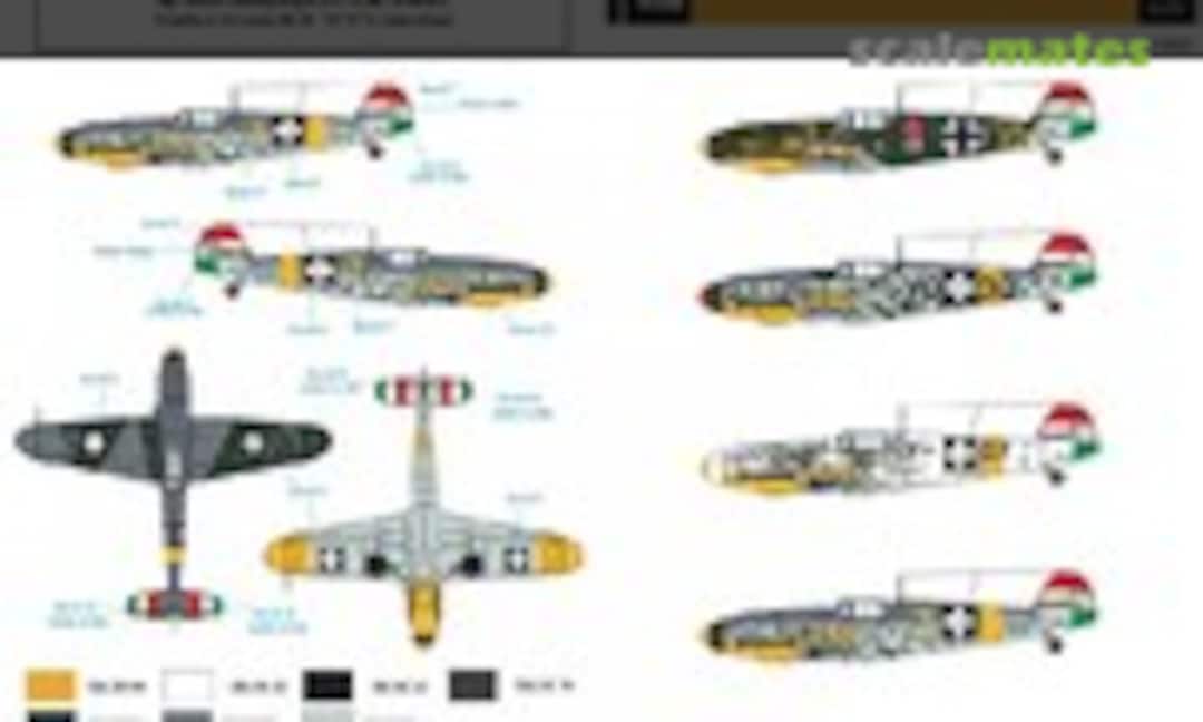 1:72 Messerschmitt Bf-109F (SBS Model D72025)