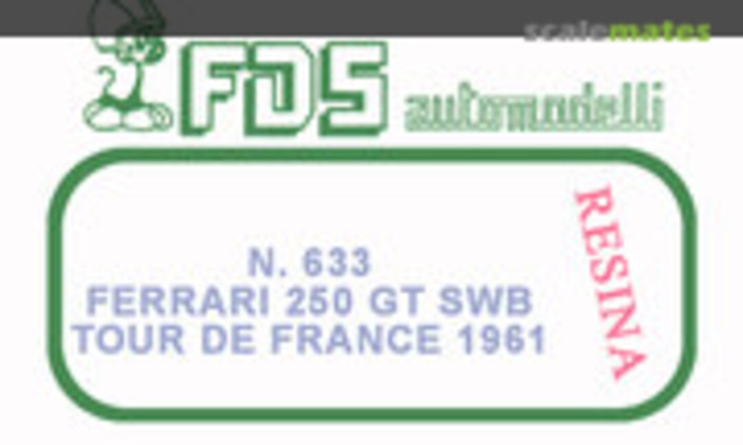 1:43 Ferrari 250 GT SWB #2819GT (FDS 633)