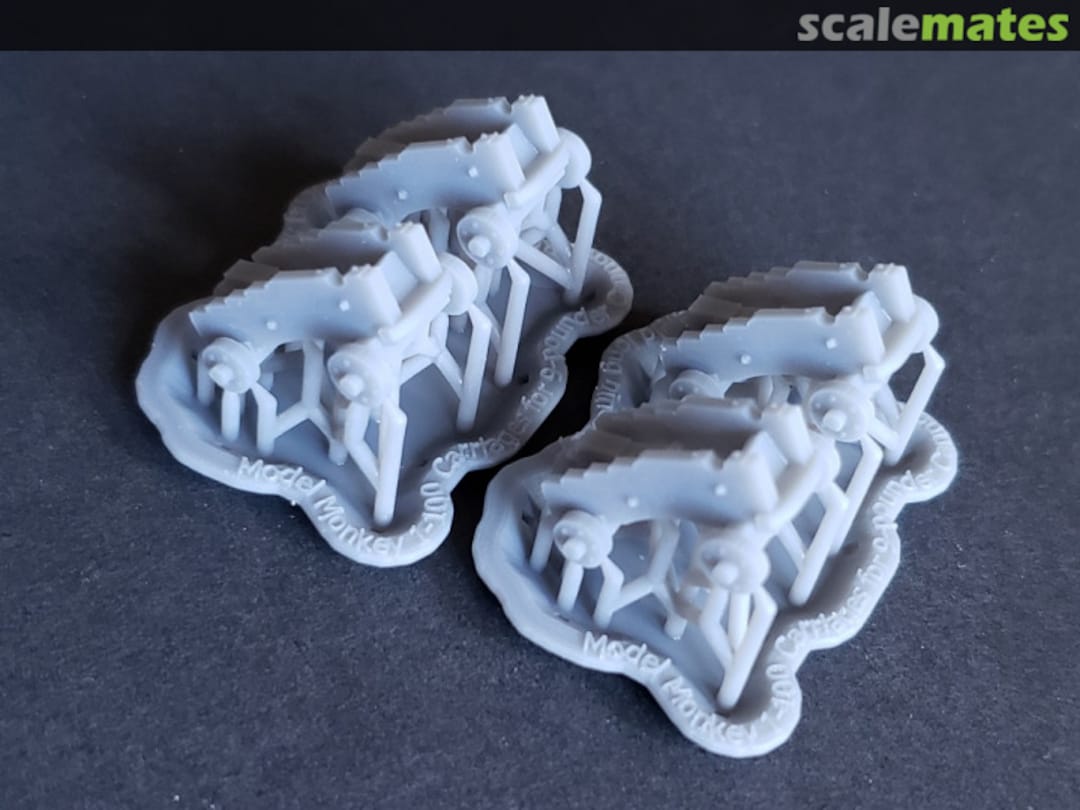 Boxart Carriages for 9-pounder Cannons, Royal Navy "Long Nines" 100-carriages 9# Model Monkey Boxart Carriages for 9-pounder Cannons, Royal Navy "Long Nines" 100-carriages 9# Model Monkey