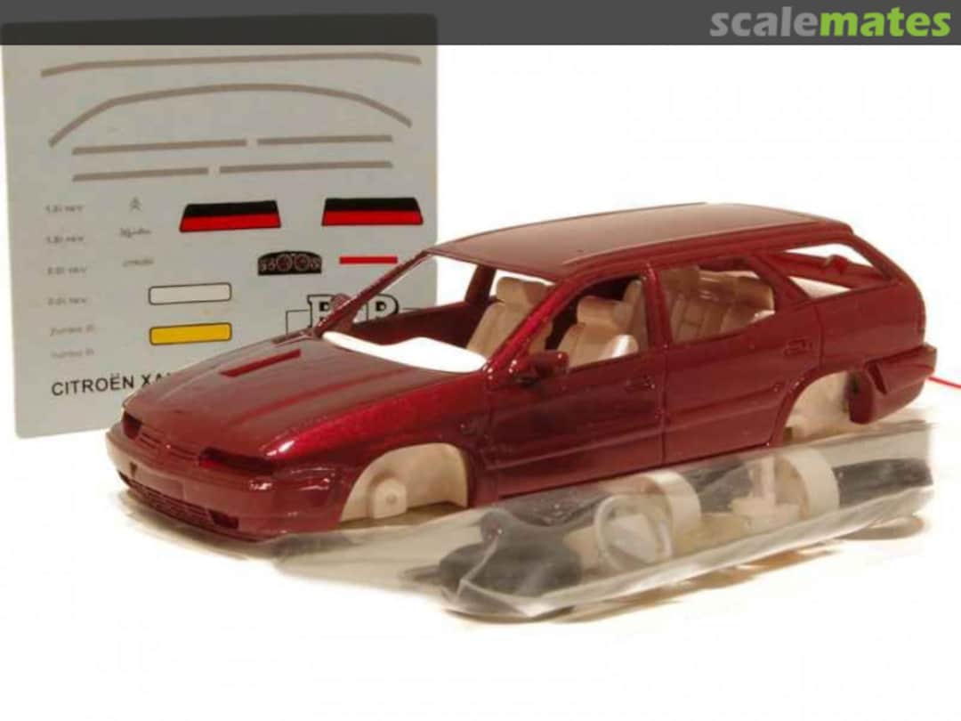 Boxart Citroën Xantia Break 09P R R miniatures Boxart Citroën Xantia Break 09P R R miniatures