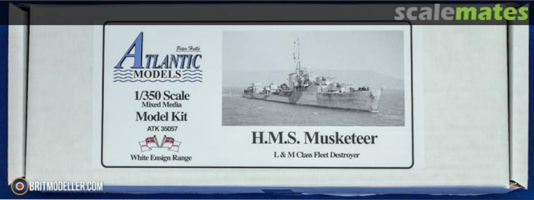 Boxart HMS Musketeer ATK 35057 Atlantic Models Boxart HMS Musketeer ATK 35057 Atlantic Models
