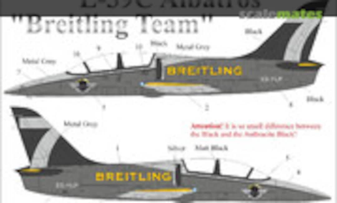 1:48 L-39C Albatros "Breitling Team" (UpRise Decal UR48155) UR48155