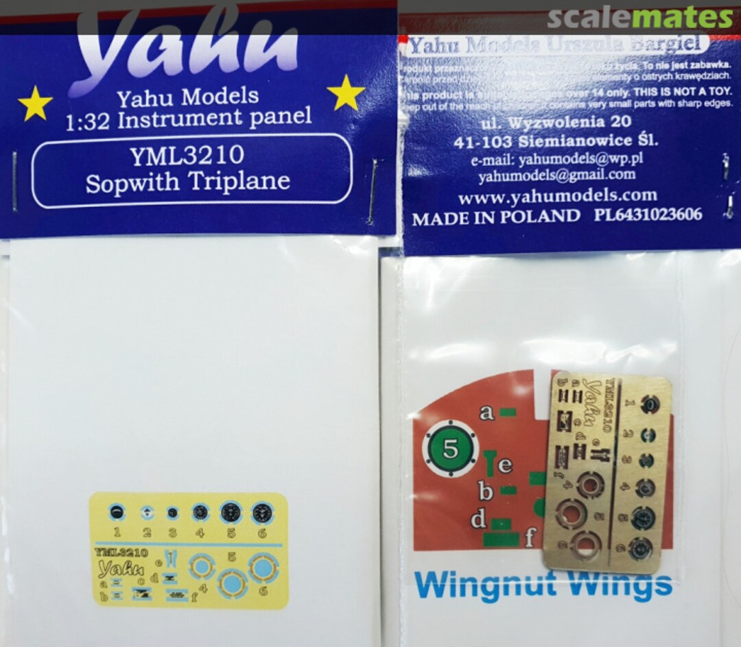 Boxart Sopwith Triplane YML3210 Yahu Models Boxart Sopwith Triplane YML3210 Yahu Models