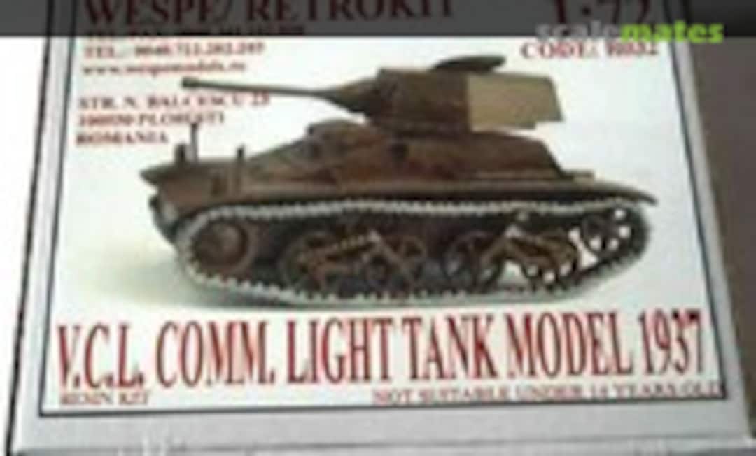 V.C.L. Comm. Light Tank Model 1937 (Wespe Models R032)