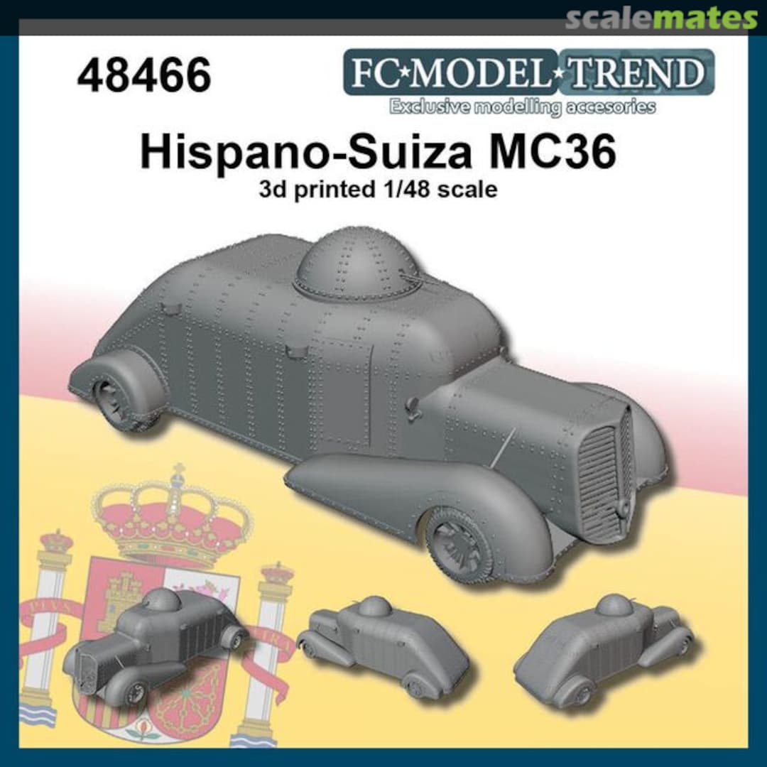 Boxart Hispano-Suiza MC-36 48466 FC Model Trend Boxart Hispano-Suiza MC-36 48466 FC Model Trend