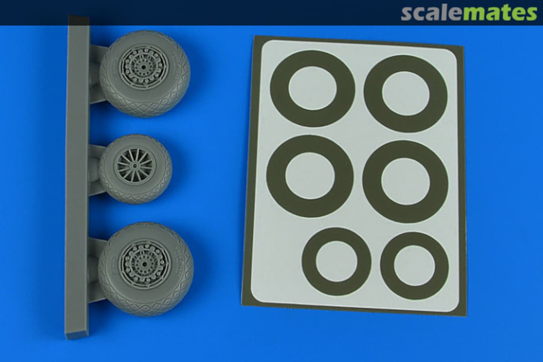 Boxart B-26K Invader wheels & paint masks - early - Diamond Pattern 4871 Aires Boxart B-26K Invader wheels & paint masks - early - Diamond Pattern 4871 Aires