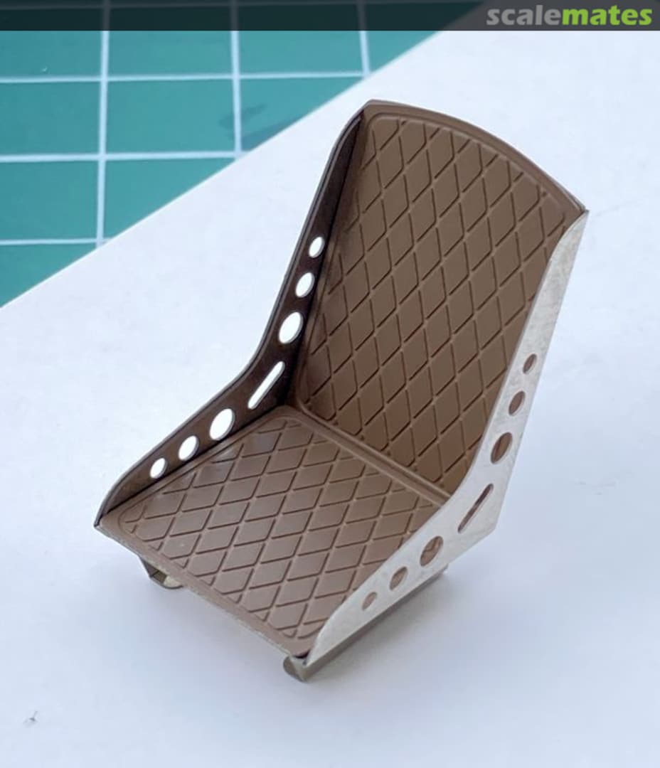 Boxart Bomber seat upholstery HME-063 Highlight Model Studio Boxart Bomber seat upholstery HME-063 Highlight Model Studio