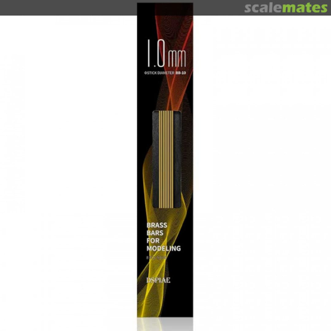 Boxart 1.0mm Brass bar for modeling BB-10 DSPIAE Boxart 1.0mm Brass bar for modeling BB-10 DSPIAE