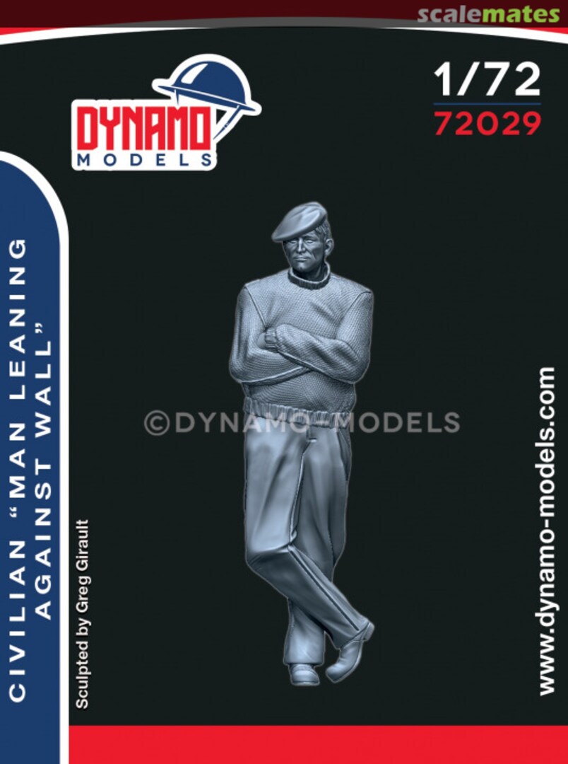 Boxart Civilian - Man Leaning Against Wall 72029 Dynamo Models Boxart Civilian - Man Leaning Against Wall 72029 Dynamo Models