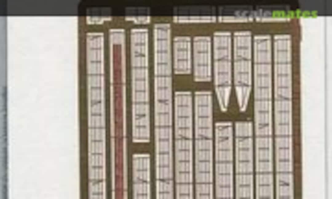 1:350 German Z-43 (1944) railings (Eduard 53066)