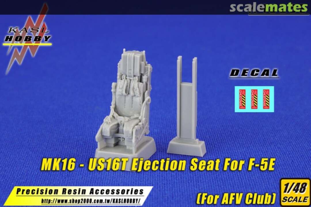 Boxart MK16-US16T Ejection Seat For F-5E (Single seat) K48159 Kasl Hobby Boxart MK16-US16T Ejection Seat For F-5E (Single seat) K48159 Kasl Hobby