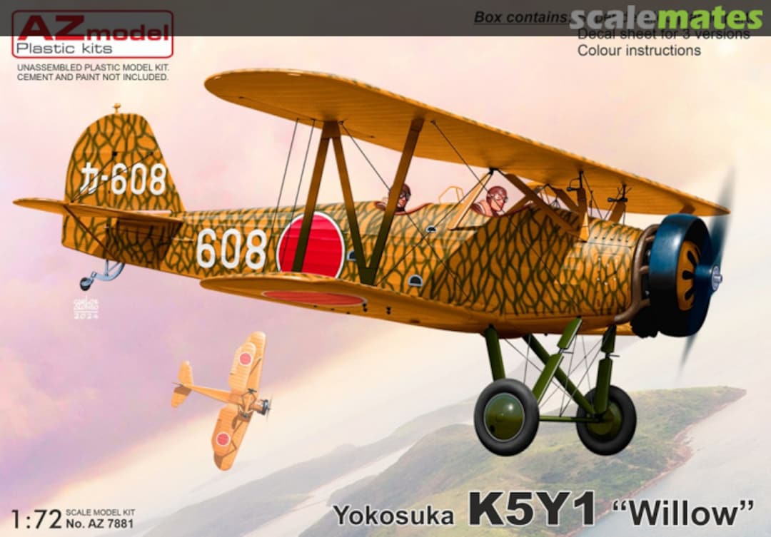 Boxart Yokosuka K5Y1 "Willow" AZ 7881 AZmodel Boxart Yokosuka K5Y1 "Willow" AZ 7881 AZmodel