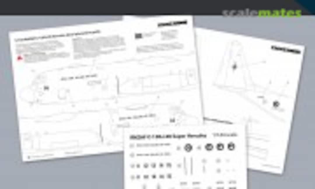 1:144 RNZAF Lockheed Martin C-130J-30 "Super Hercules" (KMNZ Decals )