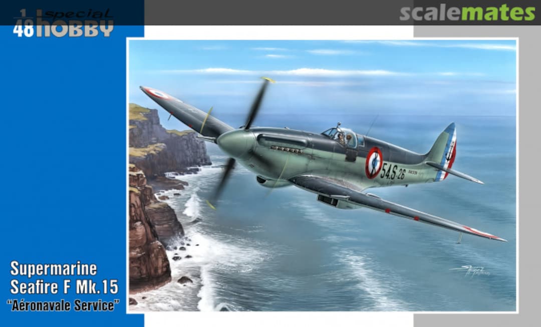 Boxart Supermarine Seafire F Mk.15 SH48125 Special Hobby Boxart Supermarine Seafire F Mk.15 SH48125 Special Hobby