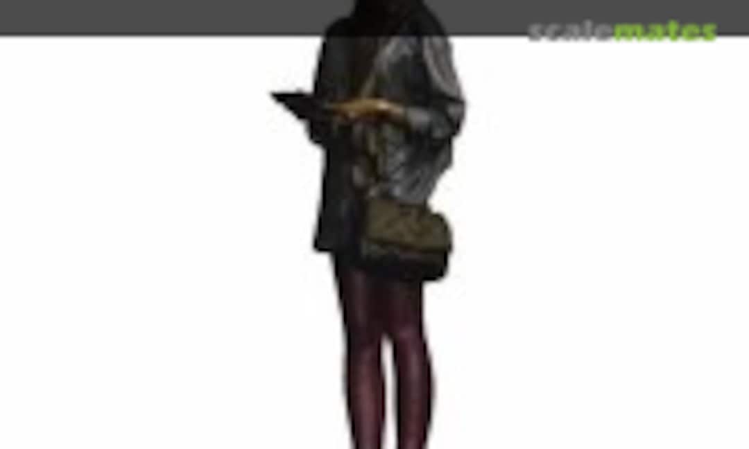 1:24 Woman using phone (Modelu 1749-024) 1749-024