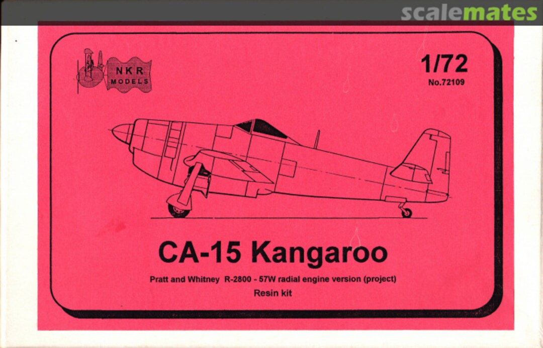 Boxart CA-15 Kangaroo 72109 NKR MODELS Boxart CA-15 Kangaroo 72109 NKR MODELS