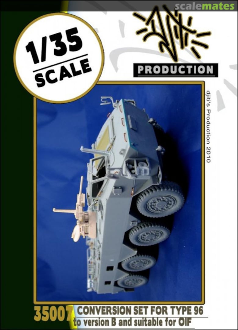 Boxart JGSDF Type 96 WAPC Version B Conversion Set 35007 Djiti's Production Boxart JGSDF Type 96 WAPC Version B Conversion Set 35007 Djiti's Production