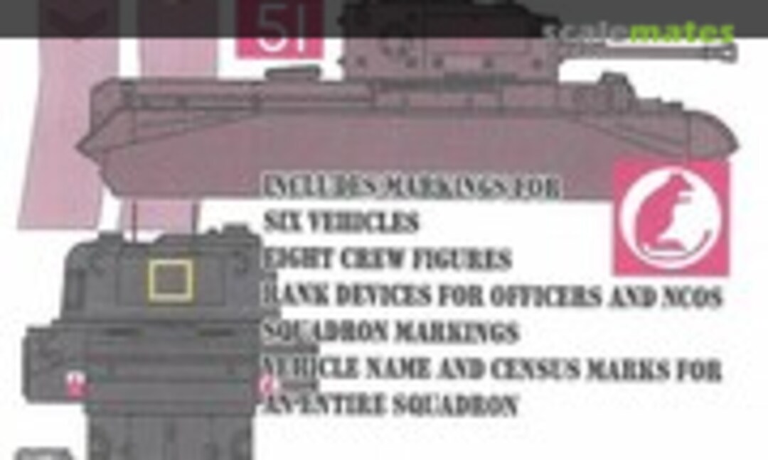 1:48 Sherman Fireflies & Cromwells of the 7th Armoured Division (Quartermaster's Depot 48024) 48024