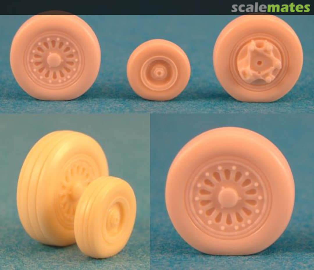 Boxart Weighted Wheels for F-16 Kits (Blk 1-32 Late) R030 Royale Resin Boxart Weighted Wheels for F-16 Kits (Blk 1-32 Late) R030 Royale Resin