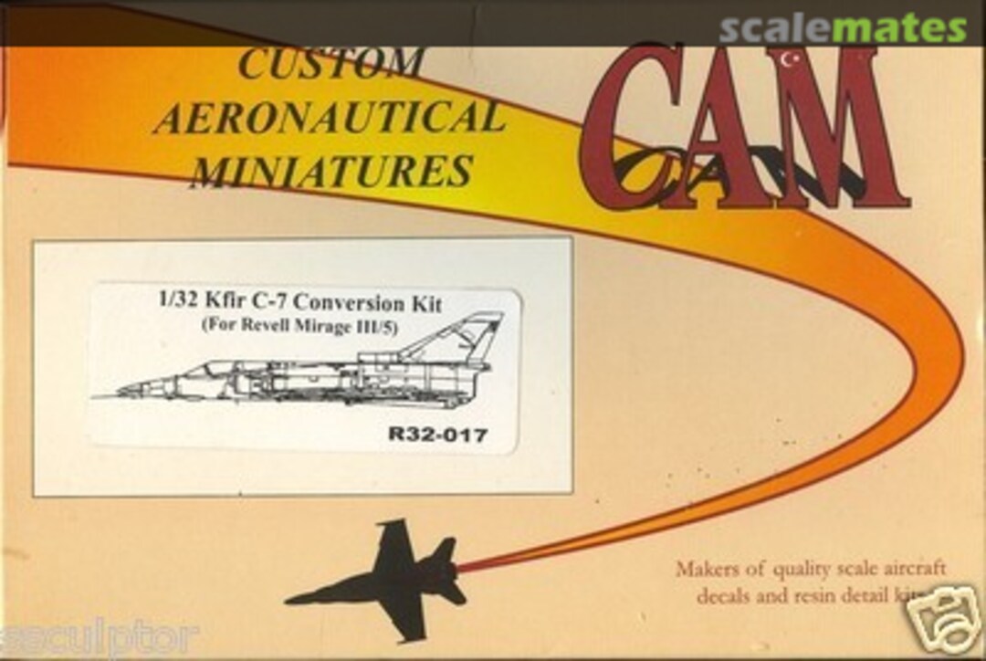 Boxart Israeli Kfir C-7 Conversion R32-017 CAM Boxart Israeli Kfir C-7 Conversion R32-017 CAM
