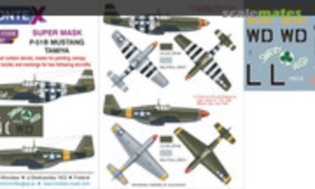 1:48 P-51B Mustang (Montex K48267) K48267