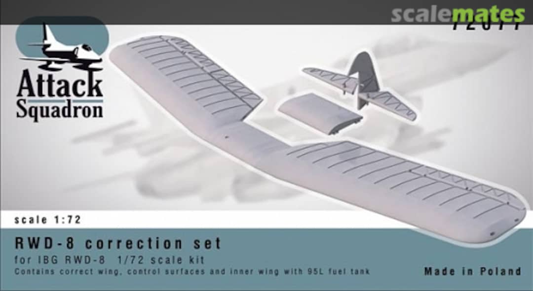Boxart RWD-8 Correction Set 72077 Attack Squadron Boxart RWD-8 Correction Set 72077 Attack Squadron