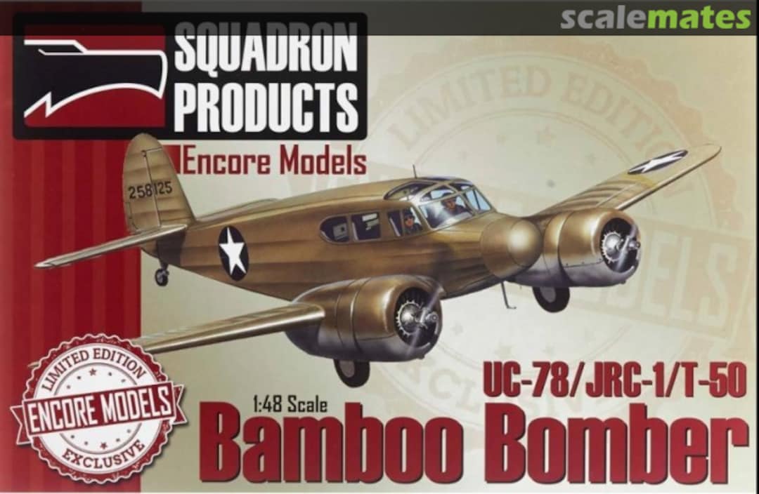 Boxart UC-78/JRC-1/T-50 Bamboo Bomber (Standard Edition) 48008 Encore Models Boxart UC-78/JRC-1/T-50 Bamboo Bomber (Standard Edition) 48008 Encore Models