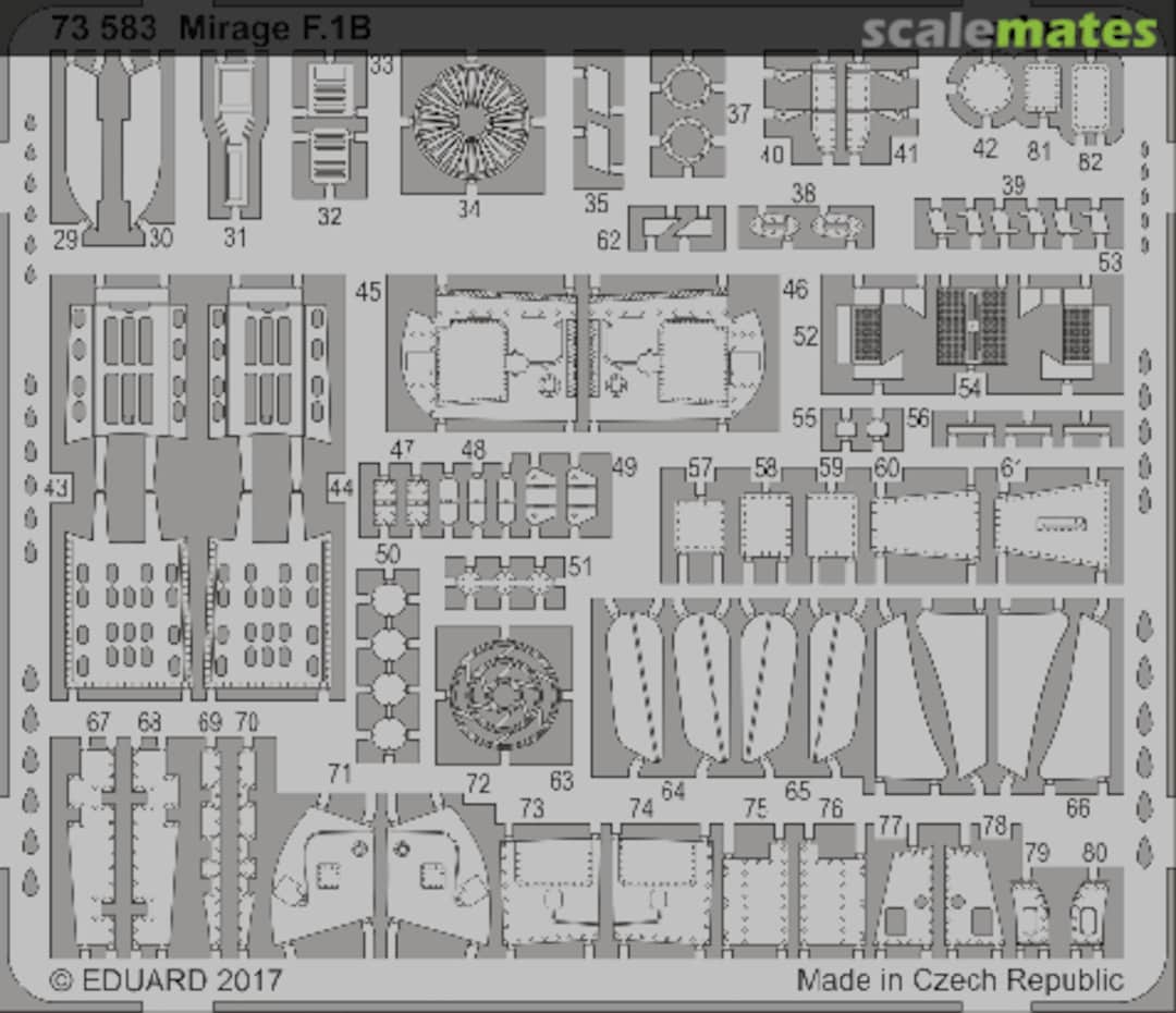 Boxart Mirage F.1B 73583 Eduard