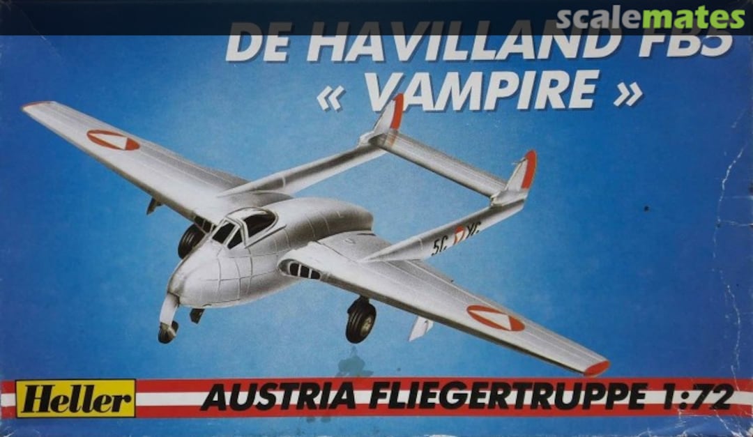 Boxart De Havilland FB.5 Vampire 80333 Heller Boxart De Havilland FB.5 Vampire 80333 Heller