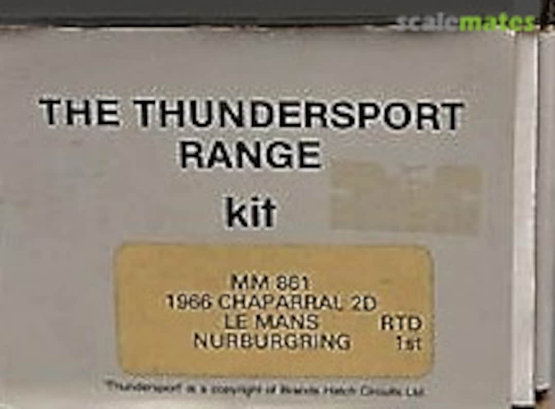 Boxart Chaparral-Chevrolet 2D #2D001 MM861 Marsh Models Boxart Chaparral-Chevrolet 2D #2D001 MM861 Marsh Models