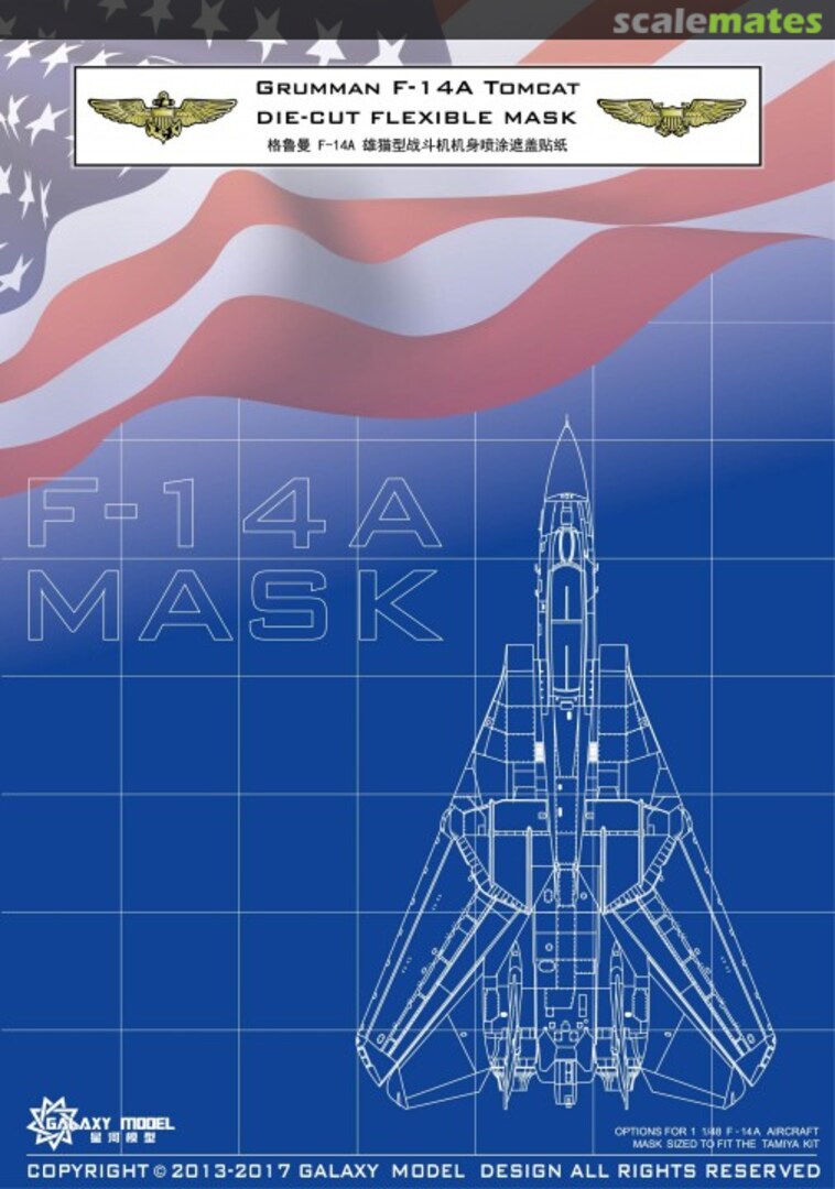 Boxart F-14A Masks D48004 Galaxy Model Boxart F-14A Masks D48004 Galaxy Model