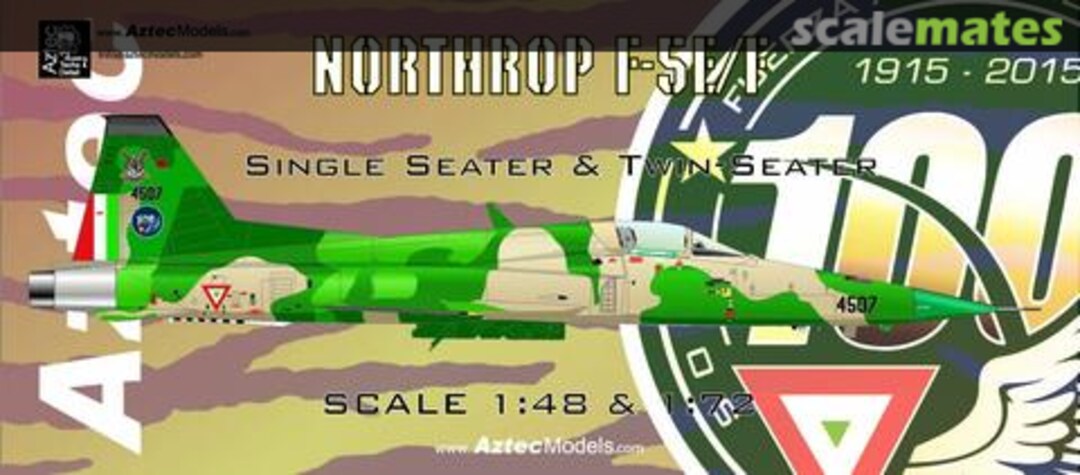 Boxart Northrop F-5E/F 72-059 Aztec Models Boxart Northrop F-5E/F 72-059 Aztec Models